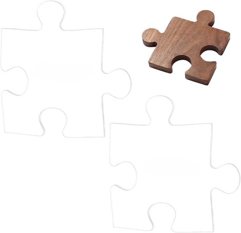 Woodworking Design Software - Acrylic Puzzle Woodworking Template 3/4/5/6/7Inch Specialized