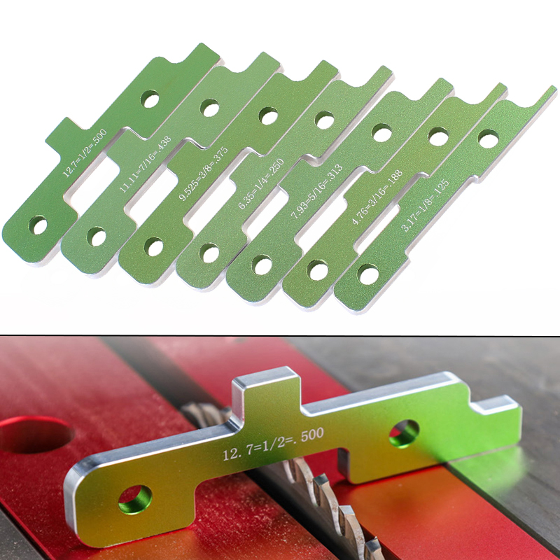 Woodworking Classes - Woodworking Router Setup Blocks 7PCS Router