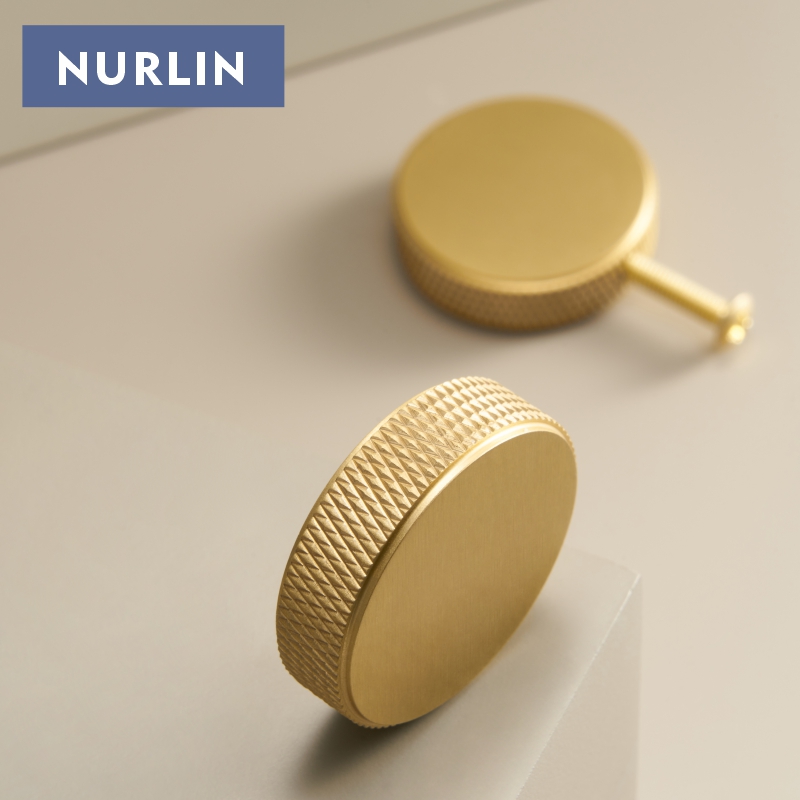 Nurlin New Solid Brass Knurled - огляд і ціна Woodworking Novel