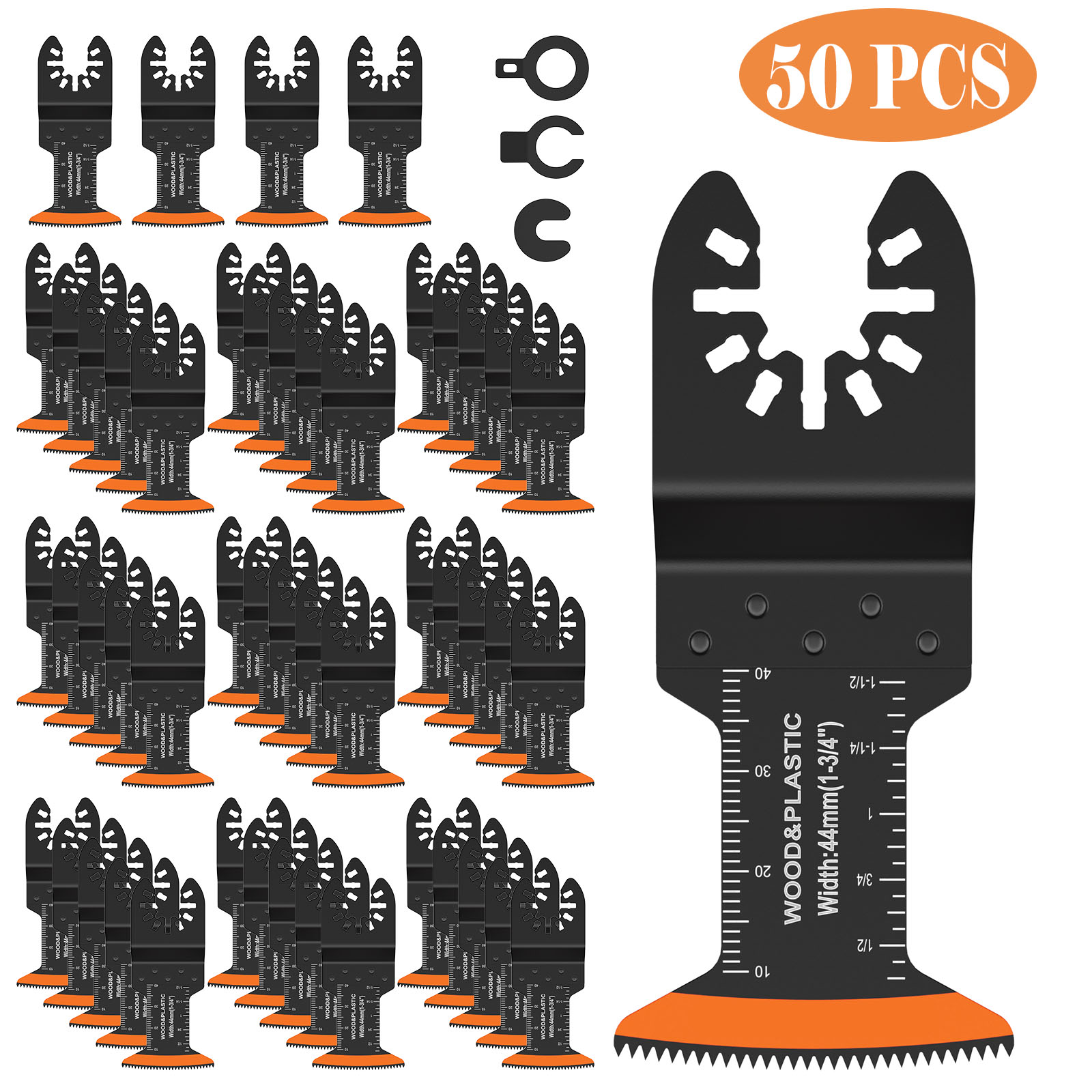 50/10Pcs Oscillating Saw Blade - огляд і ціна Spoke Shave Round