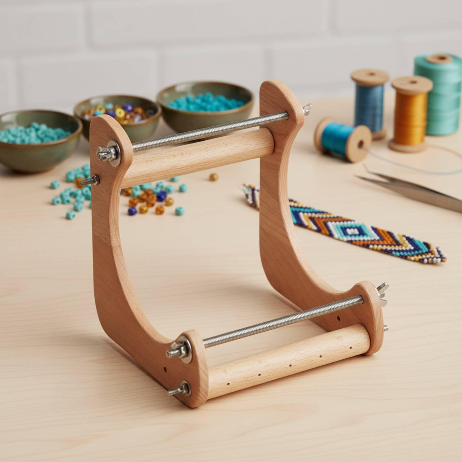 Wooden Beading Loom Jewelry Ma - огляд і ціна Woodworking Design Software